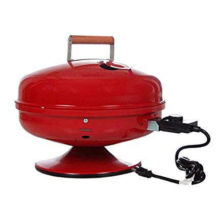 Easy Street Lock 'N Go Electric Grill, Red