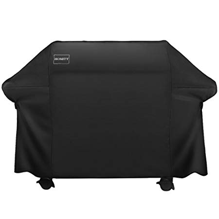 Homitt Waterproof Grill Cover, 72 Inch 600D Heavy Duty BBQ Grill Cover with UV Coating for Most Brands of Grill.