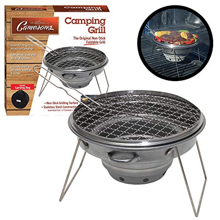 Tailgater Grill - Portable Camping or Tailgating Grill with 12