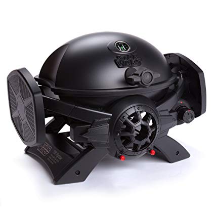 Broil Chef Star Wars TIE Fighter Gas Grill, Black, 37